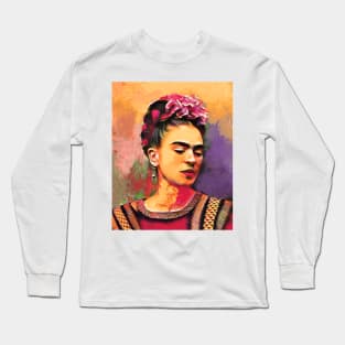 Frida Kahlo Long Sleeve T-Shirt